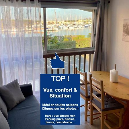 Studio Face A La Mer 4 Couchages - Gratuits Piscine Tennis Et Un Parking Prive Rare Et Tres Utile - Vue Magnifique Sur La Mer - Agreable En Toutes Saisons Ile Des Pecheurs - La Brigantine - Emplacement Et Vue Rares Au Cap D'Agde Exteriör bild