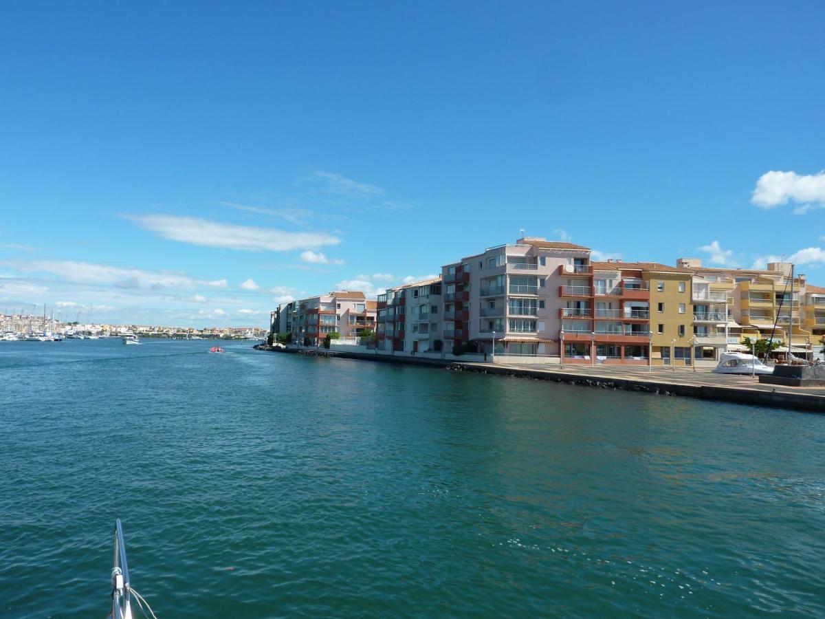 Studio Face A La Mer 4 Couchages - Gratuits Piscine Tennis Et Un Parking Prive Rare Et Tres Utile - Vue Magnifique Sur La Mer - Agreable En Toutes Saisons Ile Des Pecheurs - La Brigantine - Emplacement Et Vue Rares Au Cap D'Agde Exteriör bild