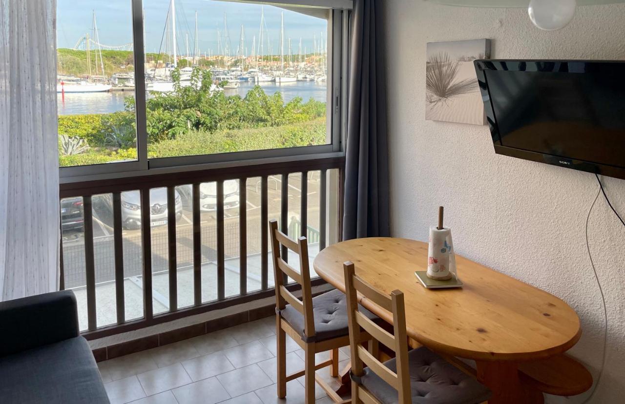 Studio Face A La Mer 4 Couchages - Gratuits Piscine Tennis Et Un Parking Prive Rare Et Tres Utile - Vue Magnifique Sur La Mer - Agreable En Toutes Saisons Ile Des Pecheurs - La Brigantine - Emplacement Et Vue Rares Au Cap D'Agde Exteriör bild