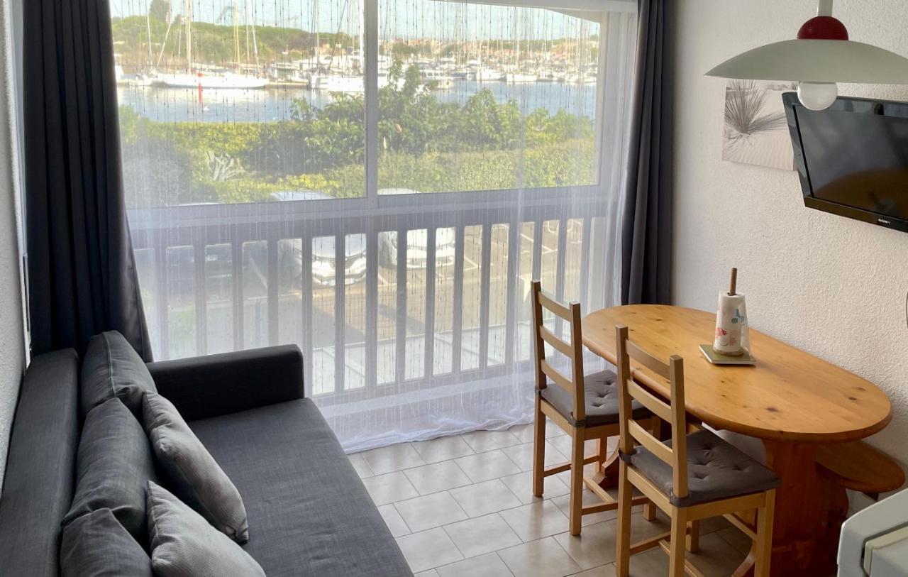 Studio Face A La Mer 4 Couchages - Gratuits Piscine Tennis Et Un Parking Prive Rare Et Tres Utile - Vue Magnifique Sur La Mer - Agreable En Toutes Saisons Ile Des Pecheurs - La Brigantine - Emplacement Et Vue Rares Au Cap D'Agde Exteriör bild