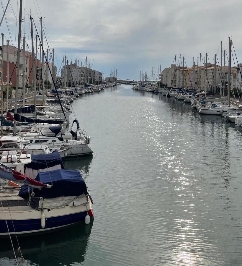 Studio Face A La Mer 4 Couchages - Gratuits Piscine Tennis Et Un Parking Prive Rare Et Tres Utile - Vue Magnifique Sur La Mer - Agreable En Toutes Saisons Ile Des Pecheurs - La Brigantine - Emplacement Et Vue Rares Au Cap D'Agde Exteriör bild